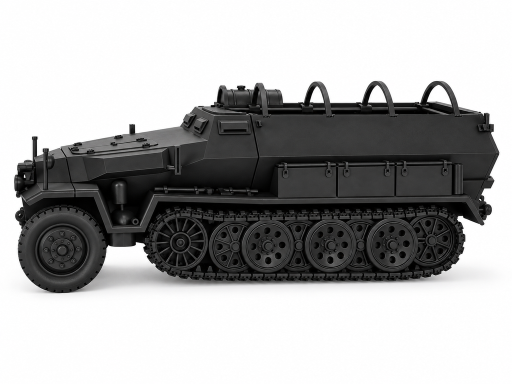 SSMODEL 1/72 1/144 Multi Scale Sd.Kfz.251/8 Krankenpanzerwagen MODEL kit TSS1101