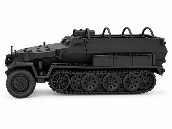 SSMODEL 1/72 1/144 Multi Scale Sd.Kfz.251/8 Krankenpanzerwagen MODEL kit TSS1101