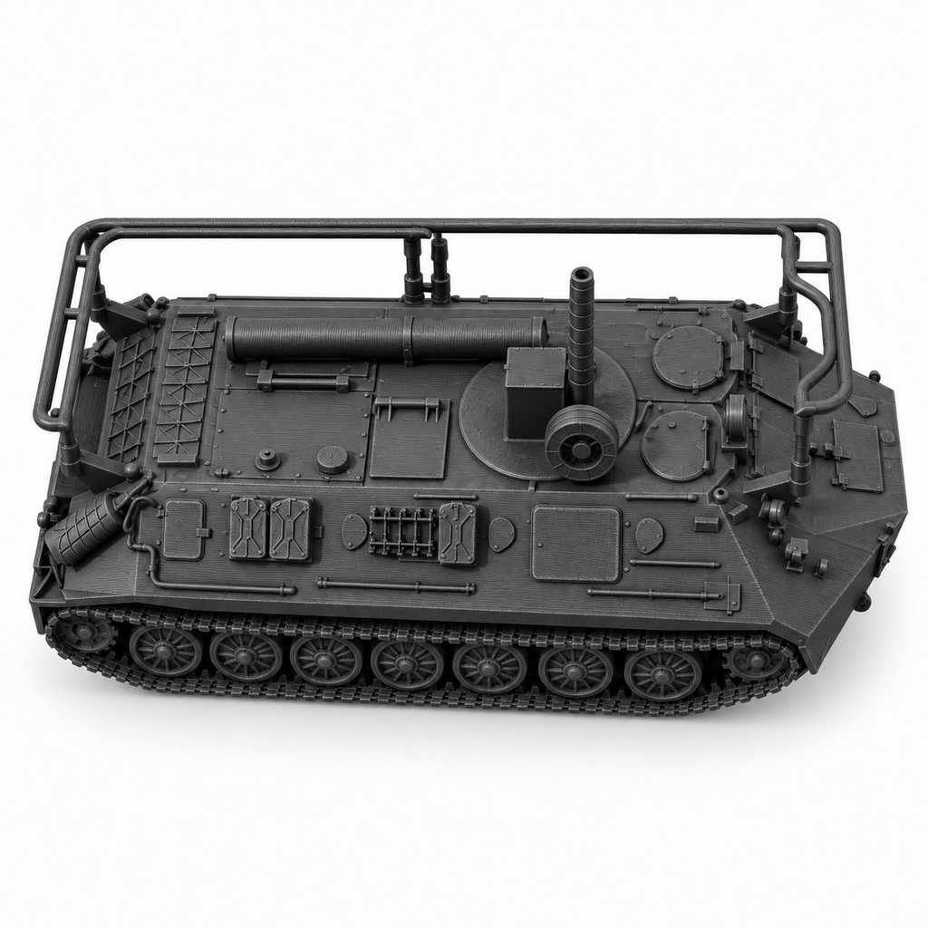 SSMODEL 1/72 1/144 Multi Scale BTR-56PU Soviet Cold War CMD Tank MODEL TSS0470