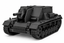 SSMODEL 1/72 1/144 Multi Scale SG122 Artsturm Tank Resin MODEL KIT TSS0949