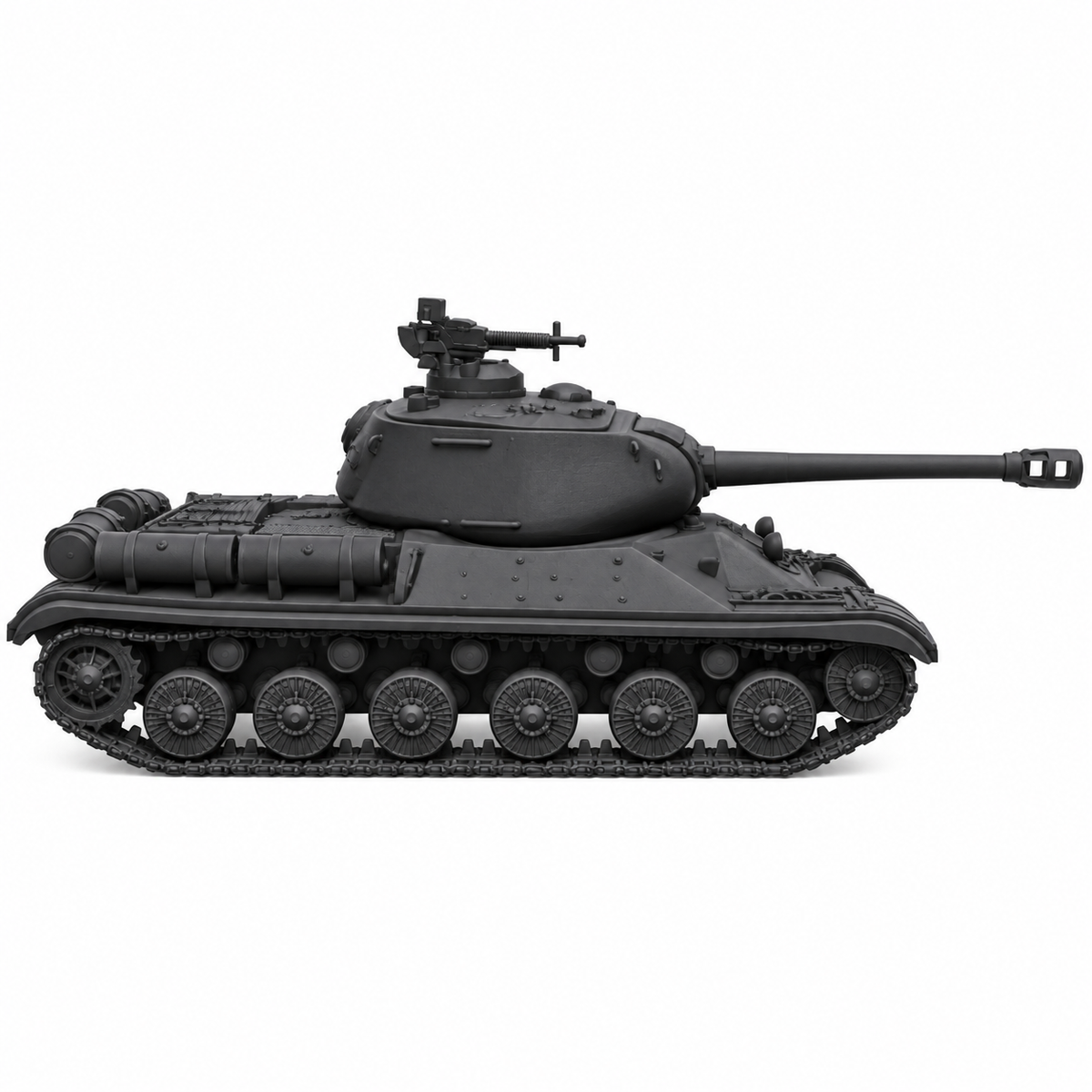 SSMODEL 1/72 1/144 Multi Scale IS-2M Tank Resin MODEL kit TSS0025 — detail view 5