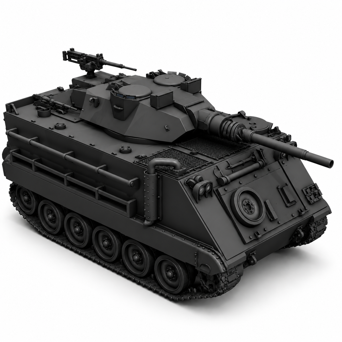SSMODEL 1/72 1/144 Multi Scale M113 60mm HVMS IDF APC Tank Resin MODEL TSS0246 — scale model kit