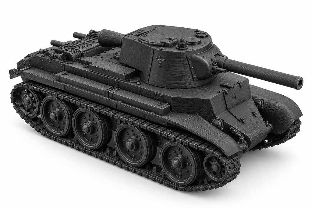 SSMODEL 1/72 1/144 Multi Scale BT-7-203Soviet Fictional Light Tank MODEL TSS0483