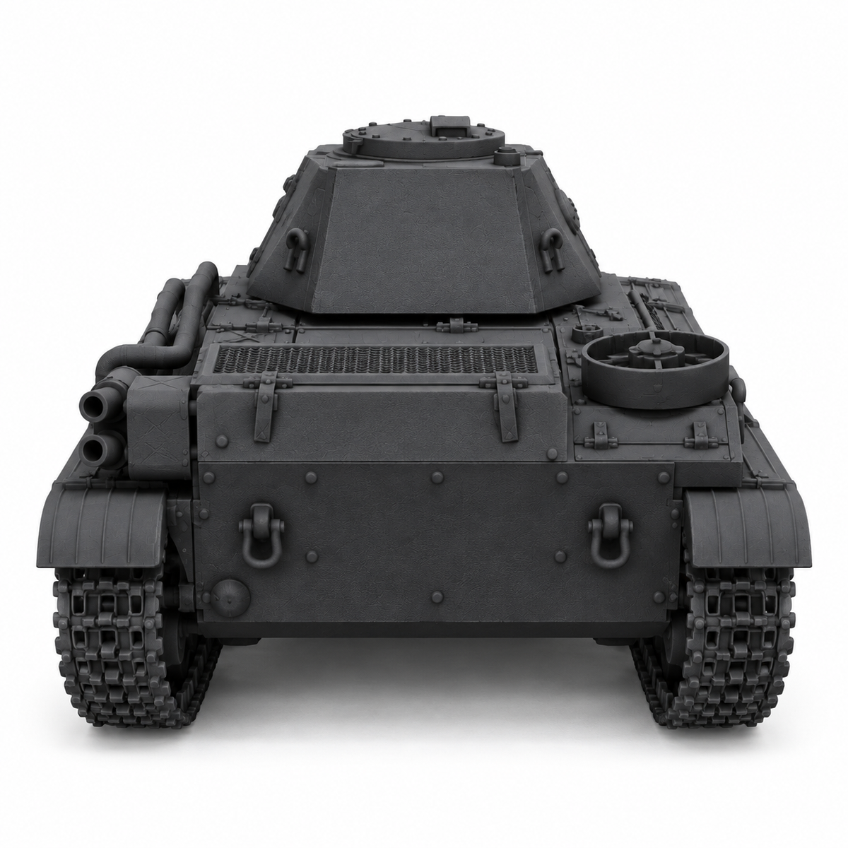 SSMODEL 1/72 1/144 Multi Scale T-70 Tank Resin MODEL kit TSS0048 — detail view 4