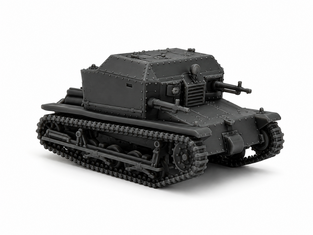 SSMODEL 1/72 1/144 Multi Scale Tankette vz.33 P-I Tank MODEL kit TSS1386