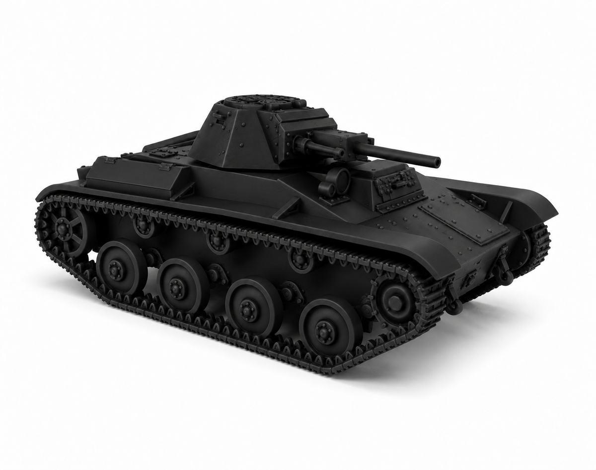 SSMODEL 1/72 1/144 Multi ScaleT-60 Light Tank USSR WW2 Tank MODEL kit TSS1370 — detail view 4
