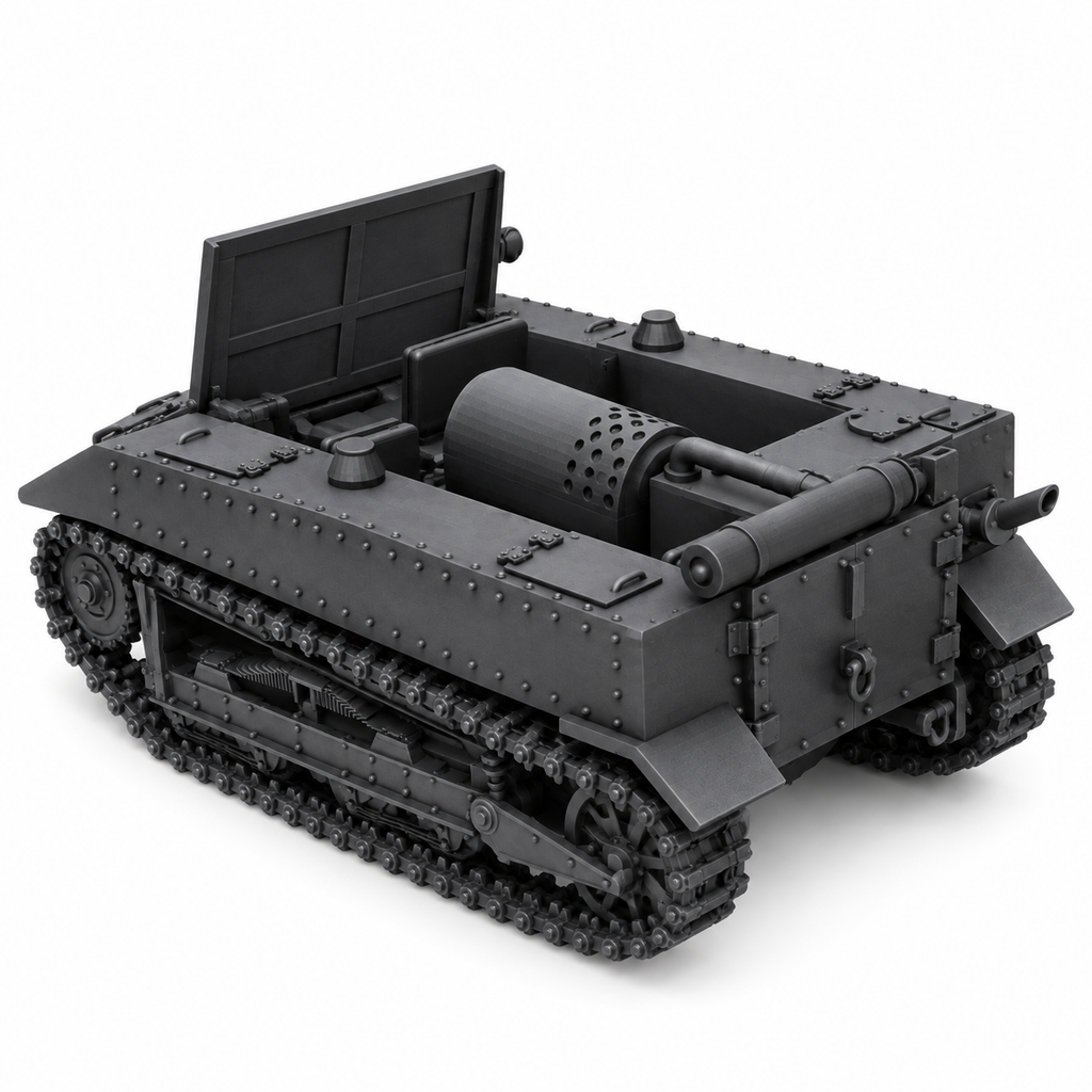 SSMODEL 1/72 1/144 Multi Scale C2P tank Resin MODEL kit TSS0302
