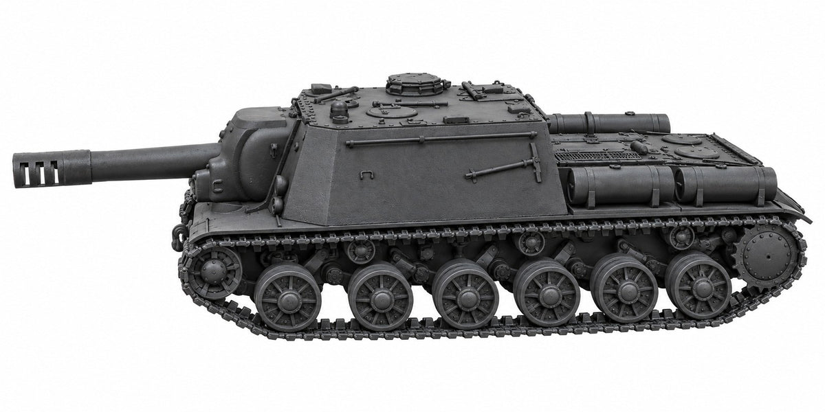 SSMODEL 1/72 1/144 SU-203 Soviet experimental heavy tank MODEL kit TSS0105 — detail view 5