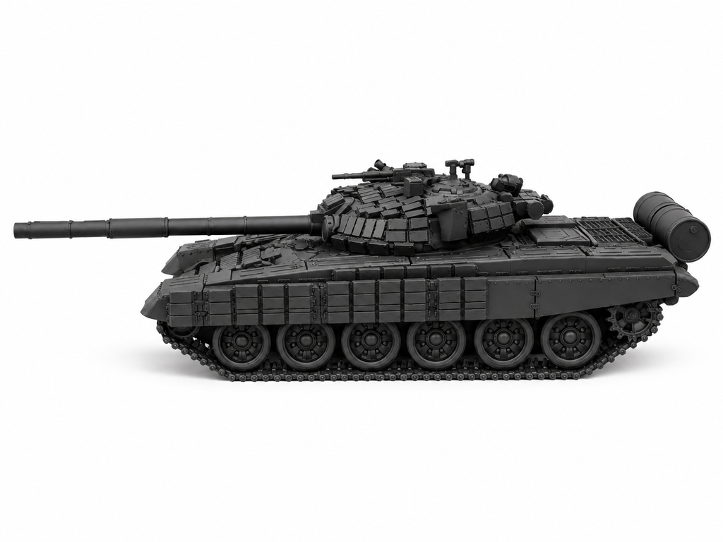 SSMODEL 1/72 1/144 Multi Scale T-72B Soviet tank Resin Model Kit TSS0298