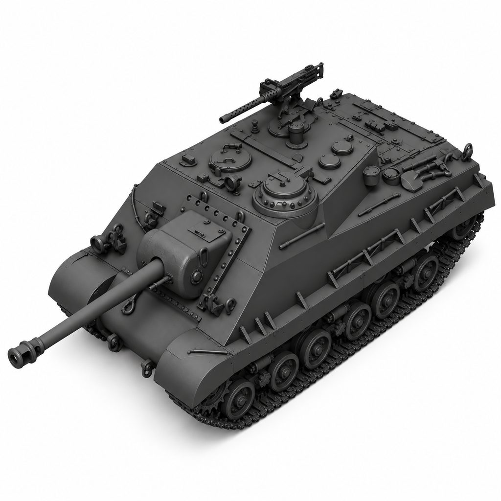 SSMODEL 1/72 1/144 Multi Scale  M114 T4A2E1 "H-ornet" WWII US Tank MODEL TSS0399