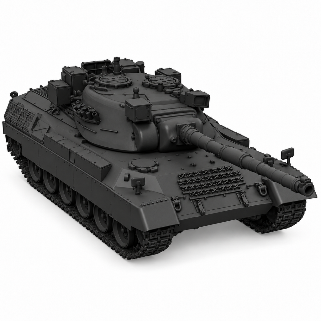 SSMODEL 1/72 1/144 Multi Scale Leopard 1A5 BE Belgian coldwar MBT Model TSS0539