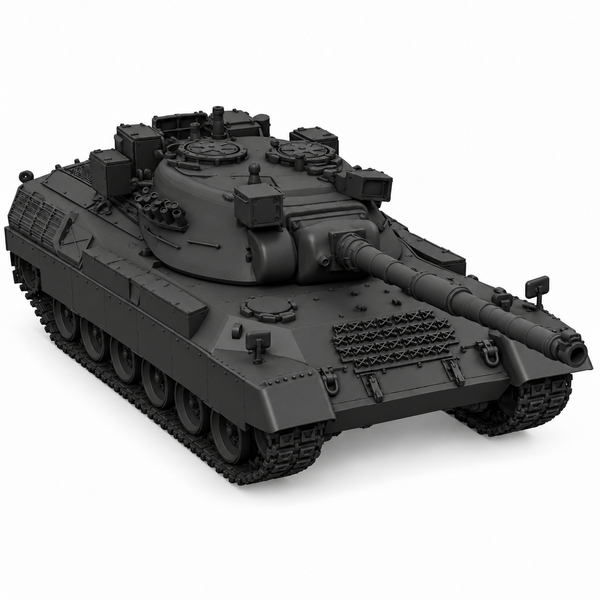 SSMODEL 1/72 1/144 Multi Scale Leopard 1A5 BE Belgian coldwar MBT Model TSS0539