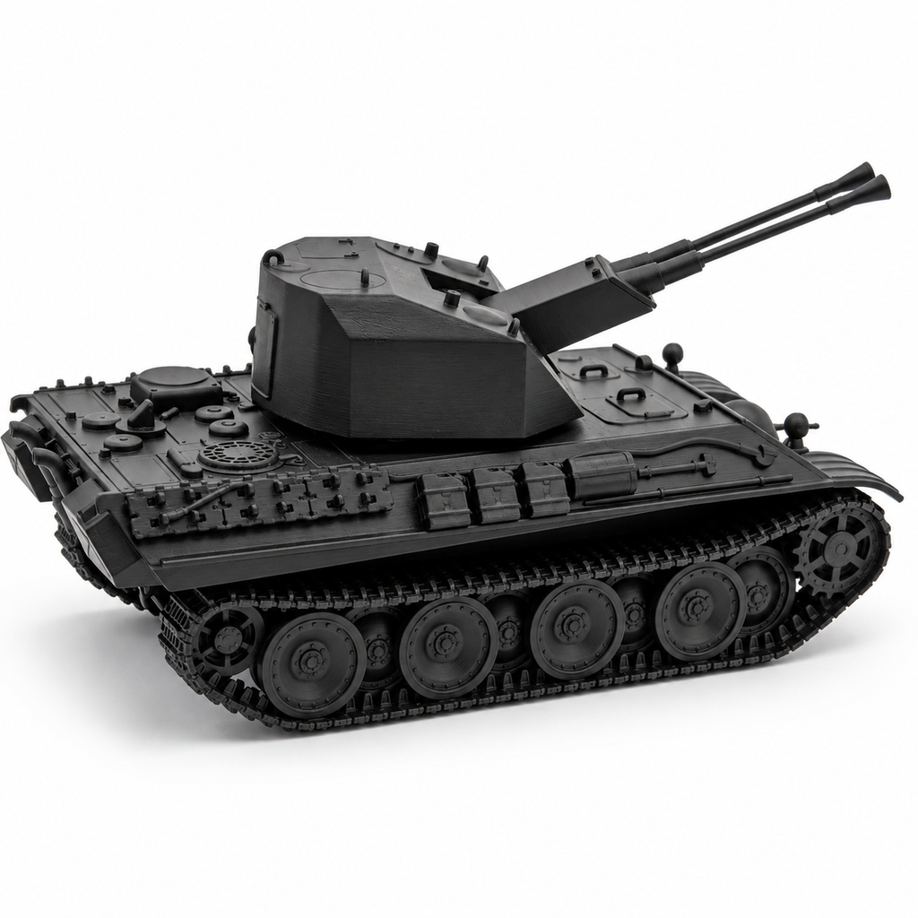 SSMODEL 1/32 1/35 1/48 1/64 German Flakpanzer V Coelian Resin Model Kit TSS1243