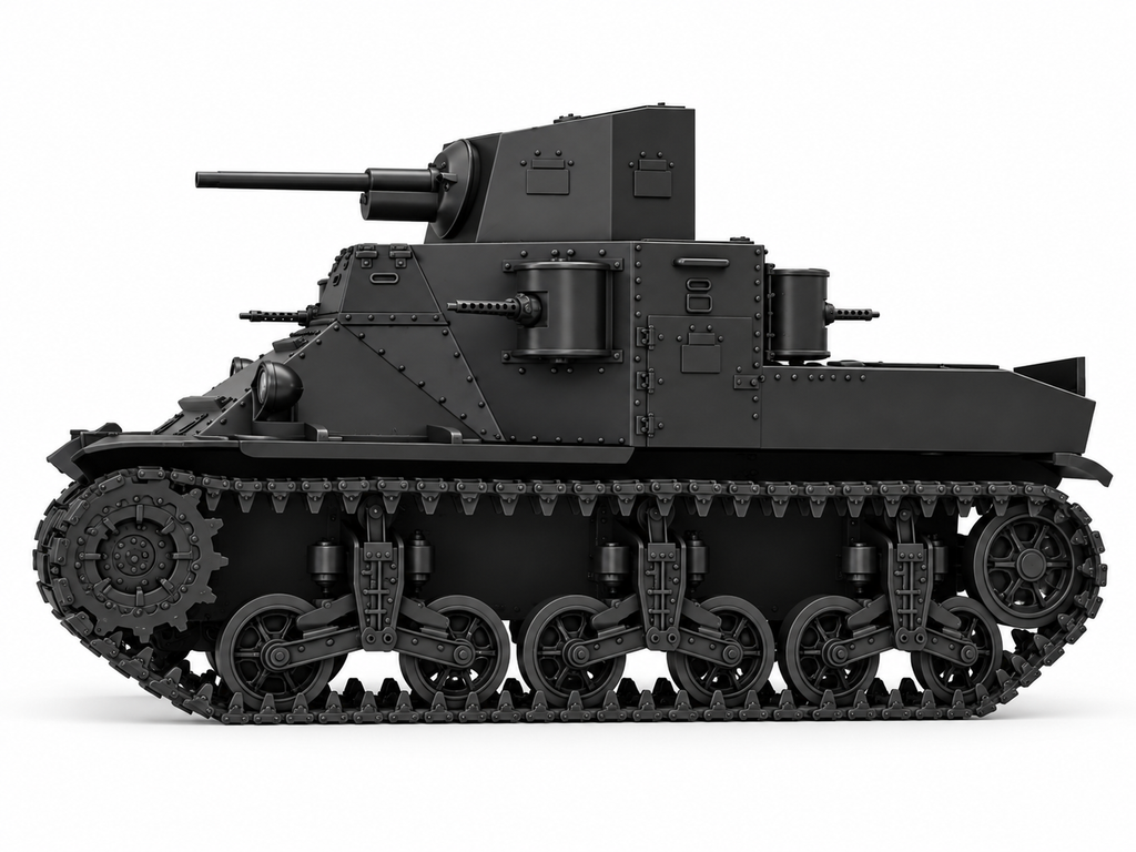 SSMODEL 1/72 1/144 Multi Scale M2A1 Medium tank US WW2 Tank MODEL kit TSS1128
