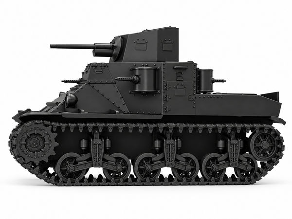 SSMODEL 1/72 1/144 Multi Scale M2A1 Medium tank US WW2 Tank MODEL kit TSS1128