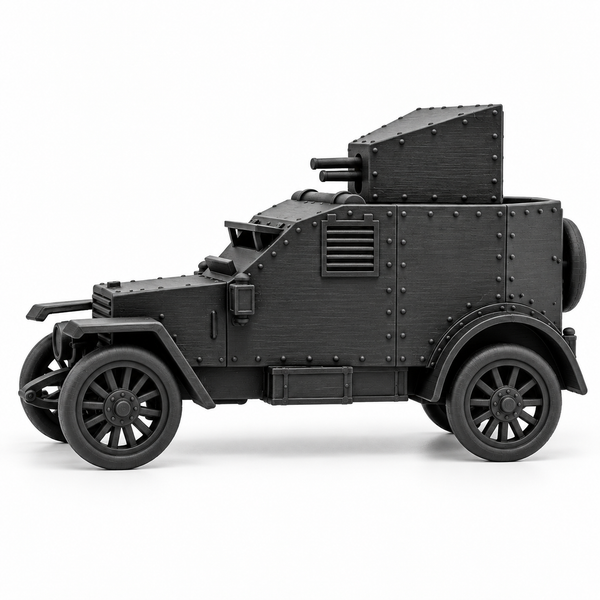 SSMODEL 1/72 1/144 Multi-Scale WW1 French 1914 Armoured Car Resin Model TSS1201