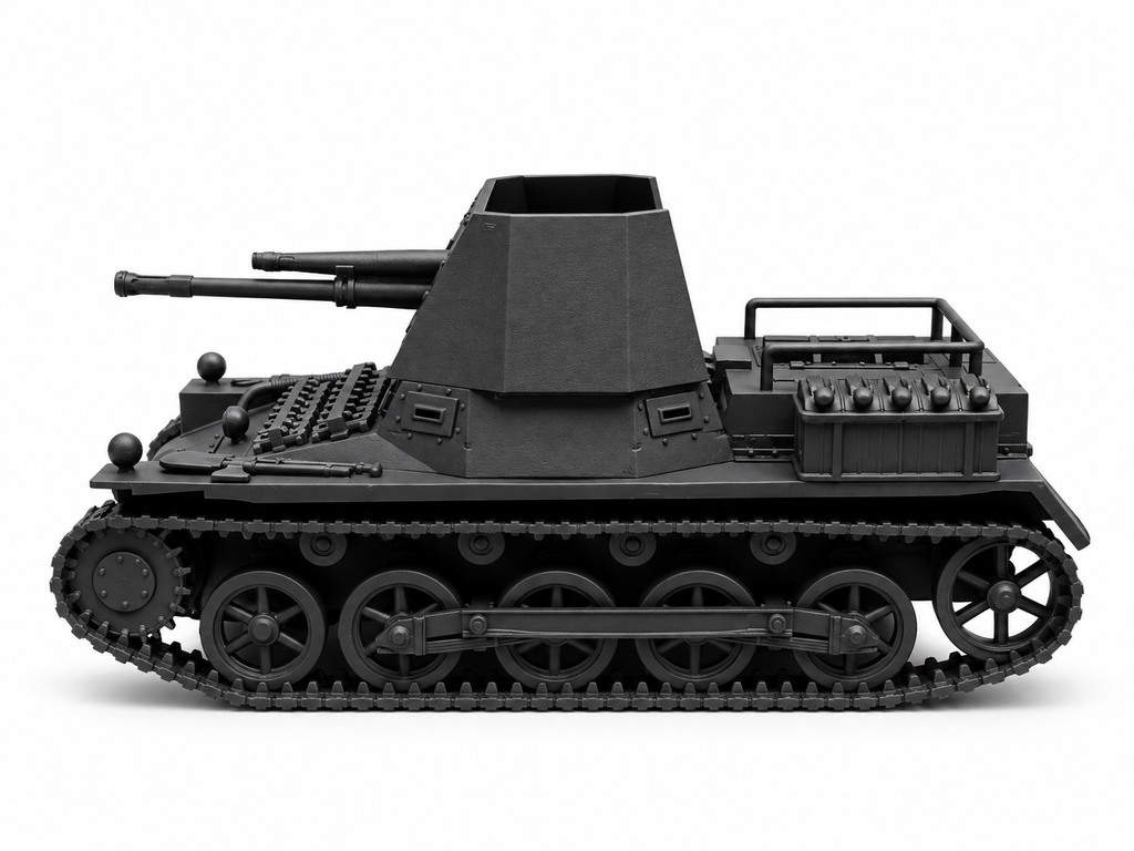 SSMODEL 1/72 1/144  Multi Scale Panzerjager I Germany WW2 Tank MODEL kit TSS1334