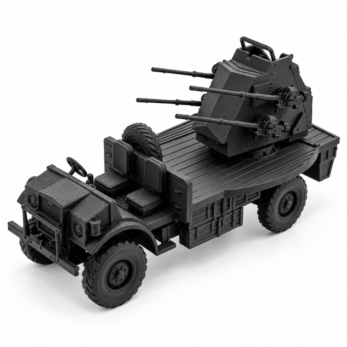SSMODEL 1/72 1/144 WWII Canadian CMP F60L Quad Polsten AA Model Kit TSS0818 — detail view 5