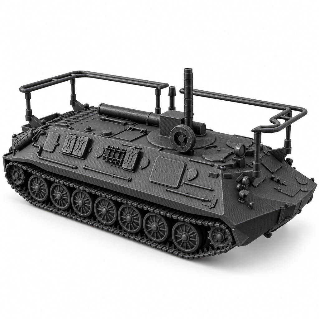 SSMODEL 1/72 1/144 Multi Scale BTR-56PU Soviet Cold War CMD Tank MODEL TSS0470