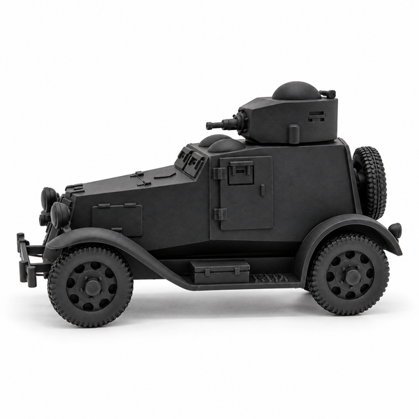 SSMODEL 1/32 1/35 1/48 1/64 WWII Soviet FAI Armored Car Resin Model Kit TSS1237
