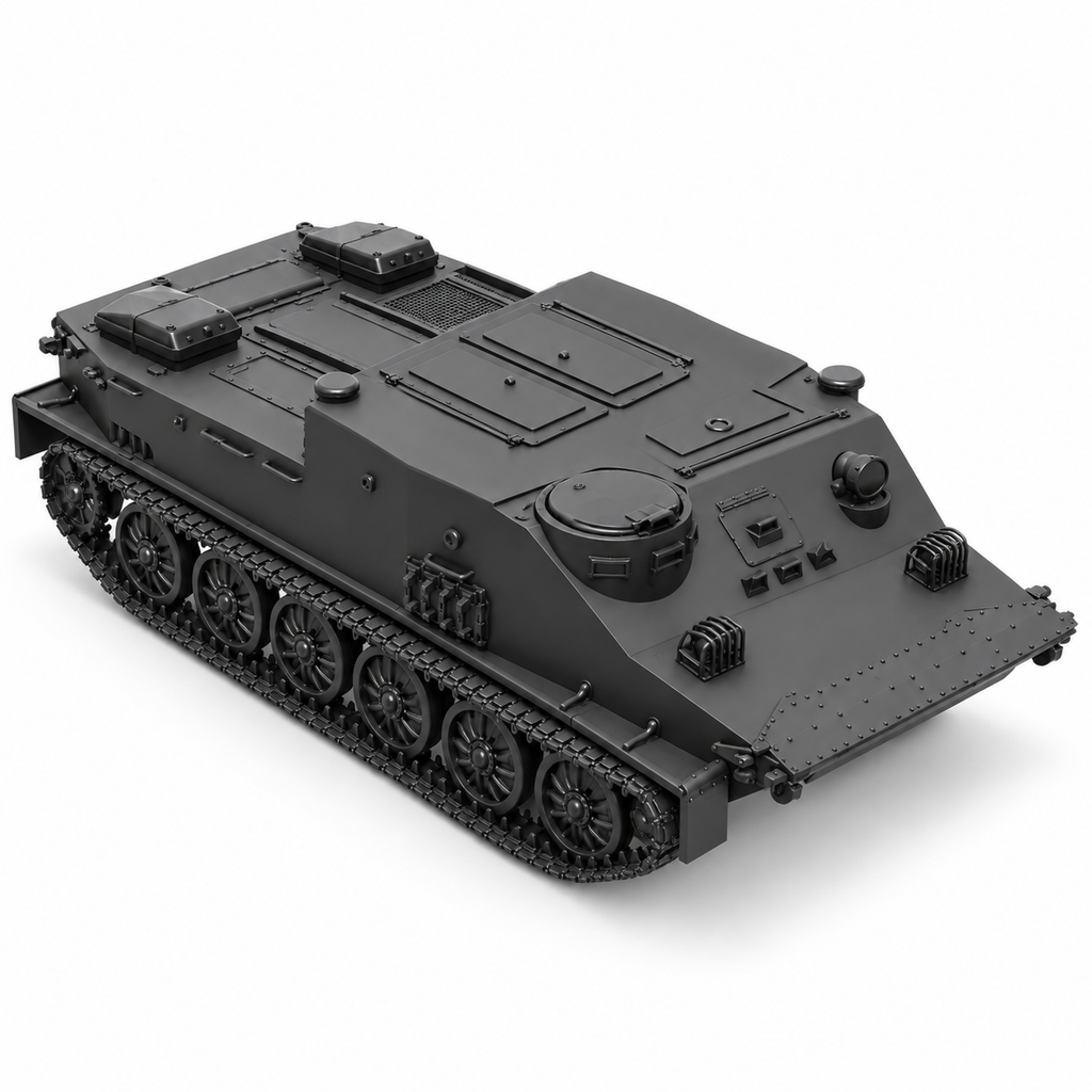 SSMODEL1/72 1/144 Multi Scale BTR-50 tank Resin Model Kit TSS0569