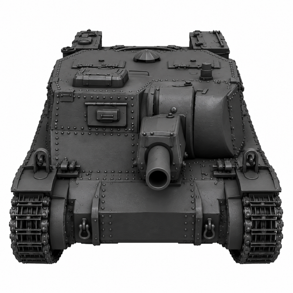 SSMODEL 1/72 1/144 Multi Scale SU-122i Tank Resin Model Kit TSS0527