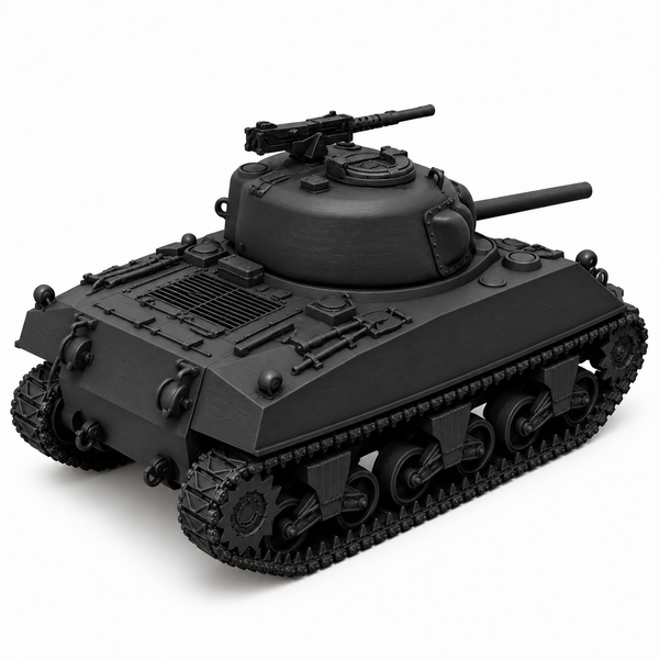 SSMODEL1/72 1/144 Multi-Scale M4A2 Sherman (early) US medium TANK Model TSS0217