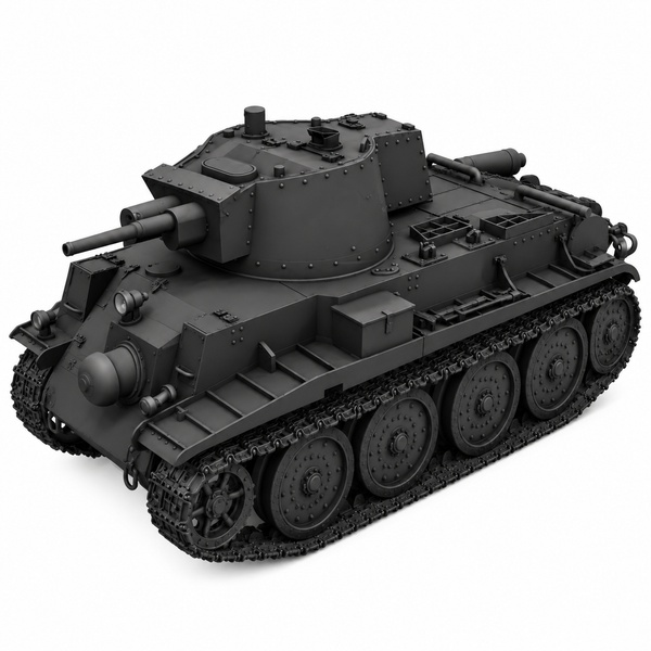 SSMODEL 1/72 1/144 Multi Scale 10TP Tank Resin Model Kit TSS0548