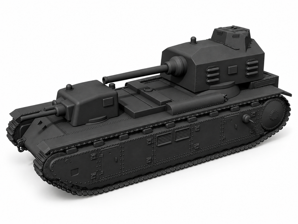 SSMODEL 1/72 1/144 Multi Scale FCM F1 tank Resin Model Kit TSS0273