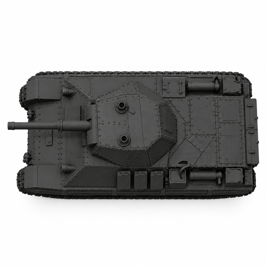 SSMODEL 1/72 1/144 Carro Armato P26/40 Italian medium tank Resin Model TSS0267