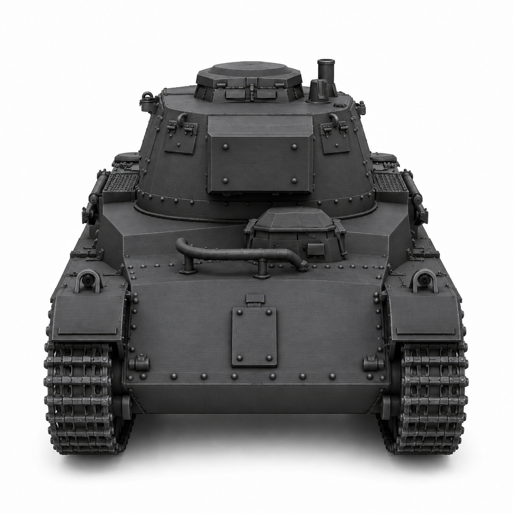 SSMODEL 1/72 1/144 Multi Scale Toldi IIa tank Resin Model Kit TSS0198