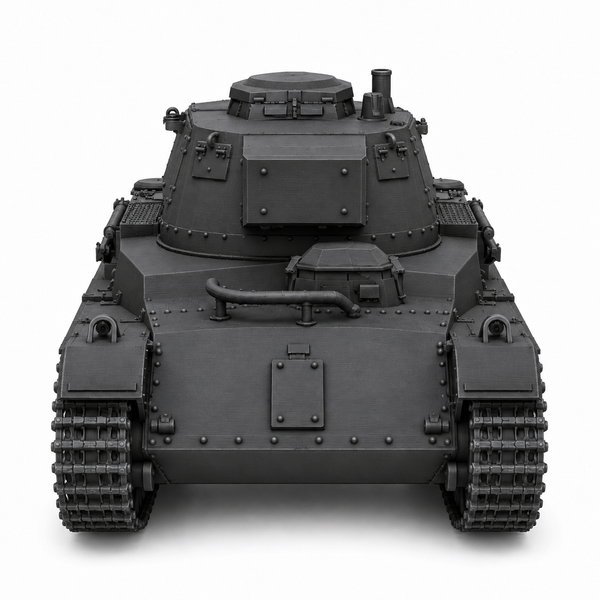 SSMODEL 1/72 1/144 Multi Scale Toldi IIa tank Resin Model Kit TSS0198
