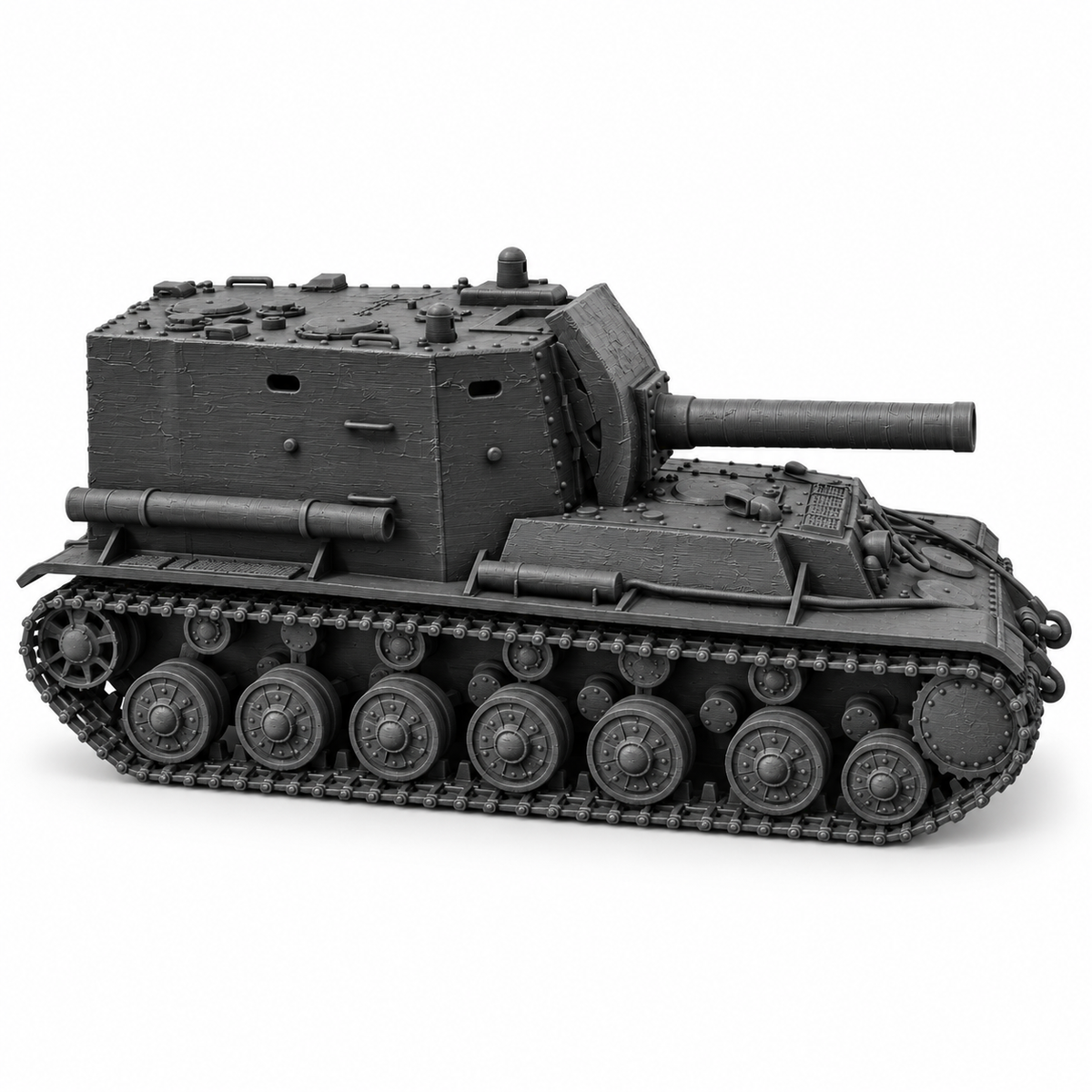 SSMODEL 1/72 1/144 Multi Scale KV-1Object 212Soviet artillery tank MODEL TSS0126 — detail view 3