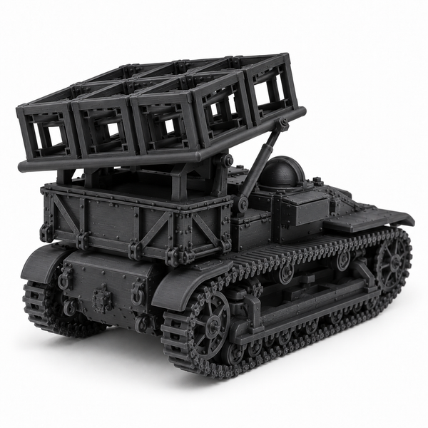 SSMODEL1/72 1/144 Multi Scale WWII German 28/32cm Wurfrahmen SPG Model TSS0801