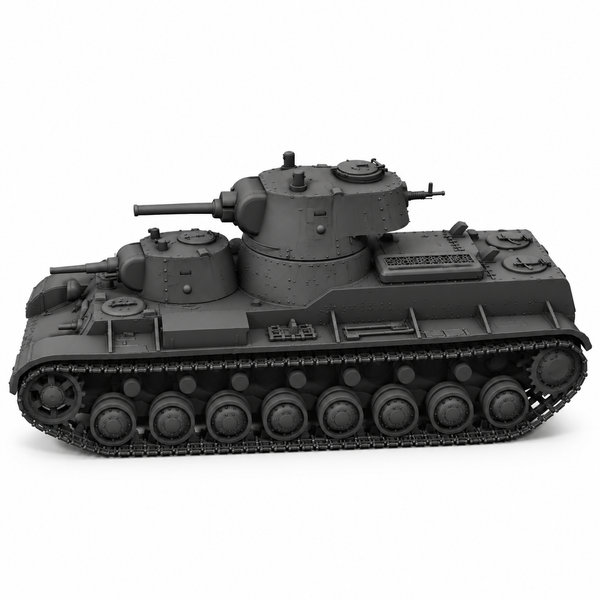 SSMODEL1/72 1/144 Multi Scale Soviet Union SMK tank Resin Model Kit TSS0557