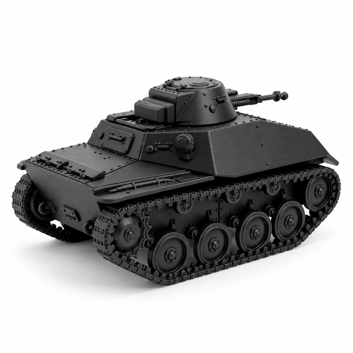 SSMODEL1/72 1/144 WWII Soviet T-40 Amphibious Light Tank Resin Model Kit TSS1208 — detail view 3