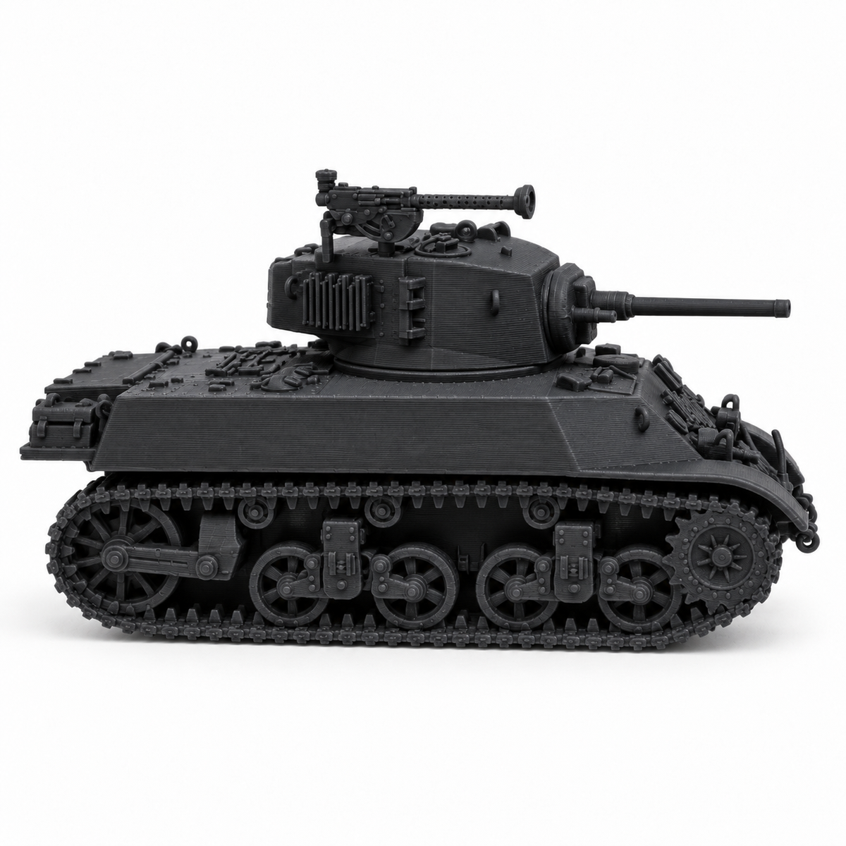 SSMODEL 1/72 1/144 Multi-Scale M3A3 US WWII Light Tank Resin MODEL KIT TSS0201 — detail view 4