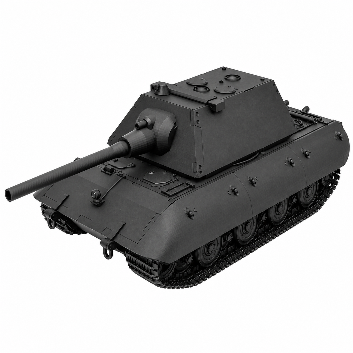 SSMODEL 1/72 1/144 Multi Scale E-100 Tank Resin MODEL kit TSS0346 — detail view 13