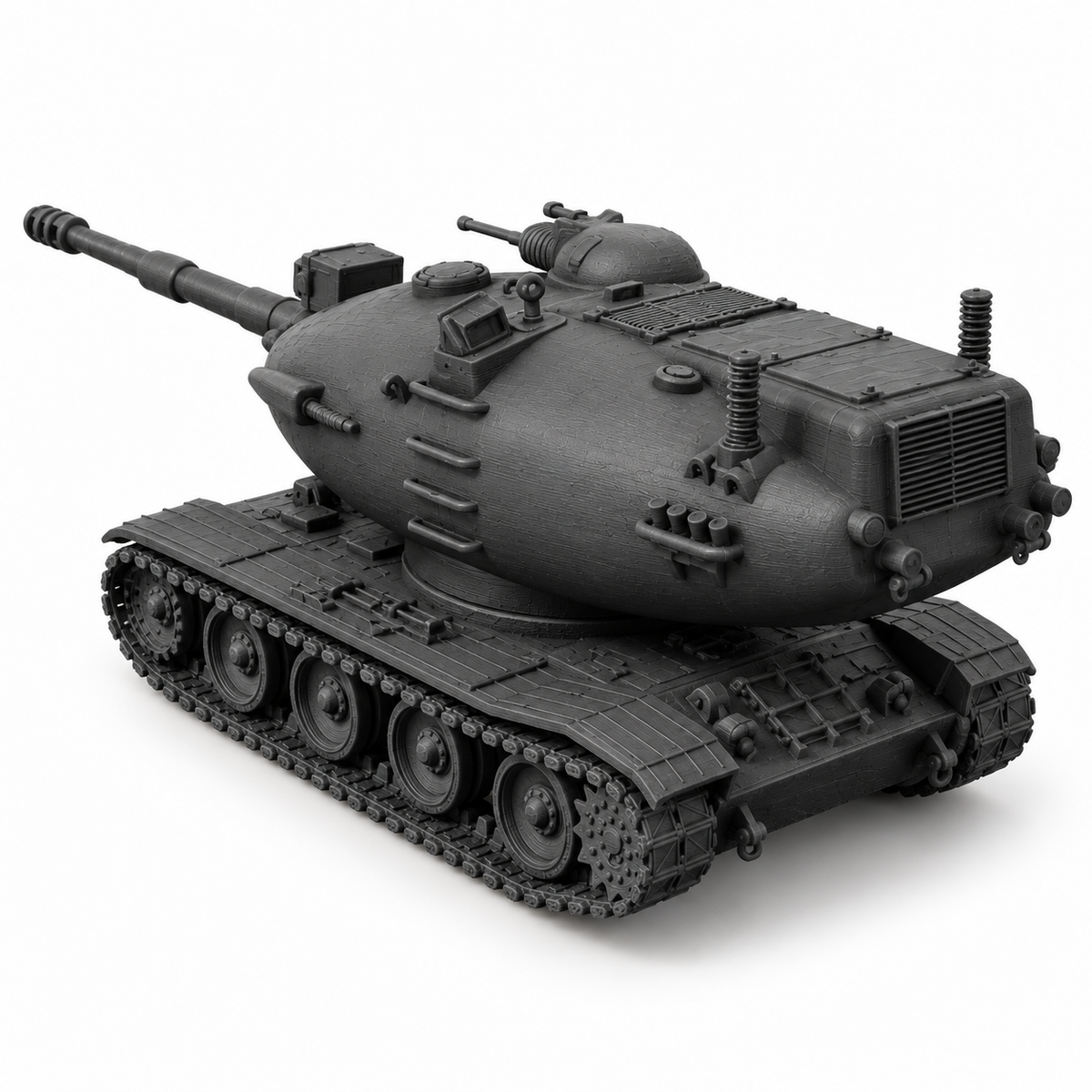 SSMODEL 1/72 1/144 TV-8 Second Stage US Nuclear War Tank MODEL kit TSS0478 — detail view 5