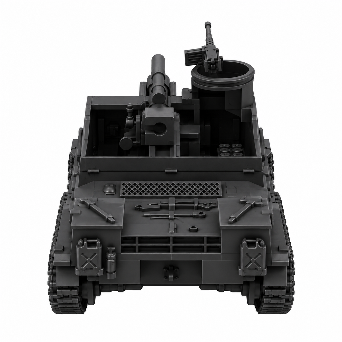 SSMODEL 1/72 1/144 Multi Scale M7 Priest Self-Propelled Gun US WW2 MODEL TSS1173 — detail view 3