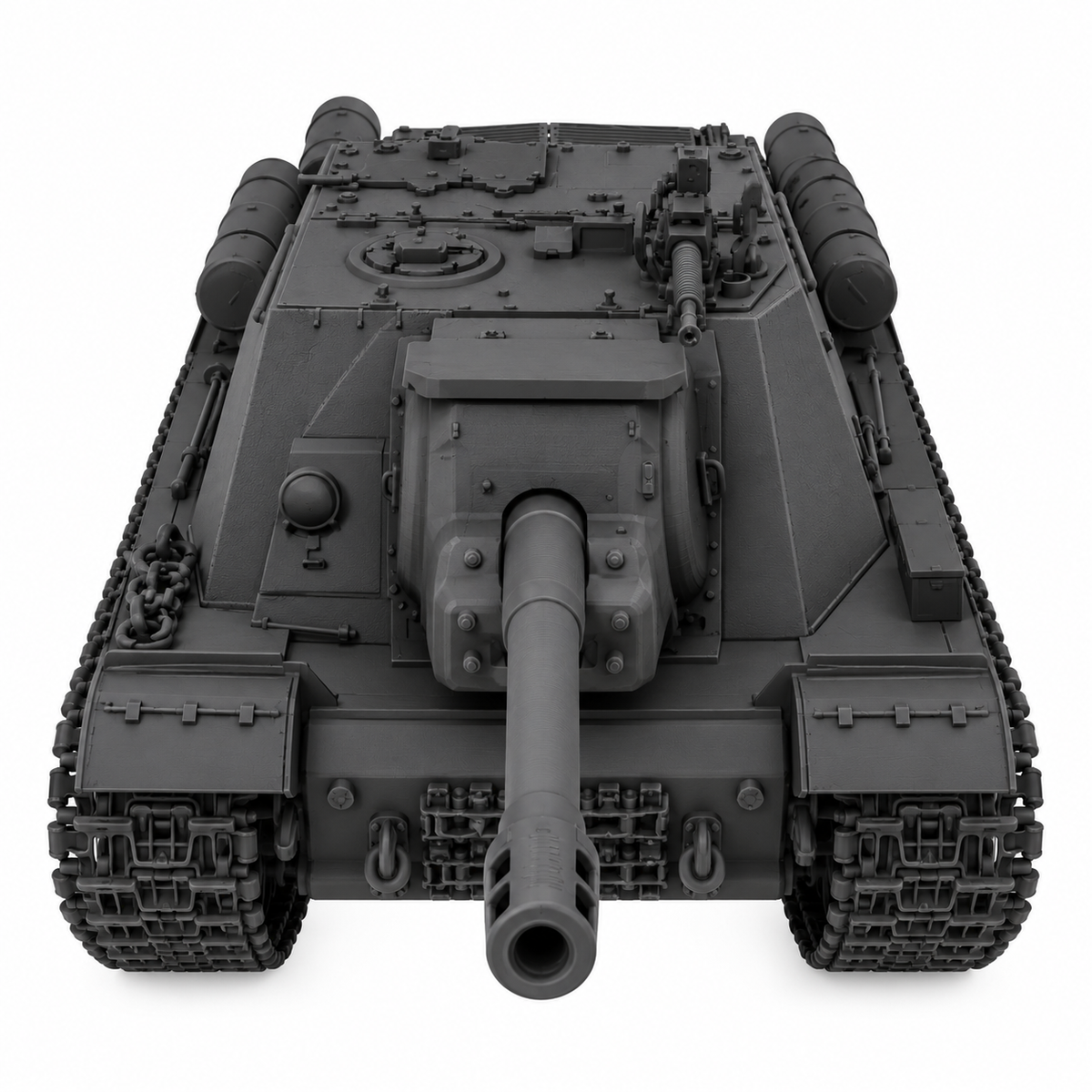 SSMODEL 1/72 1/144 Multi Scale  ISU-152 Tank Resin MODEL kit TSS0028 — scale model kit
