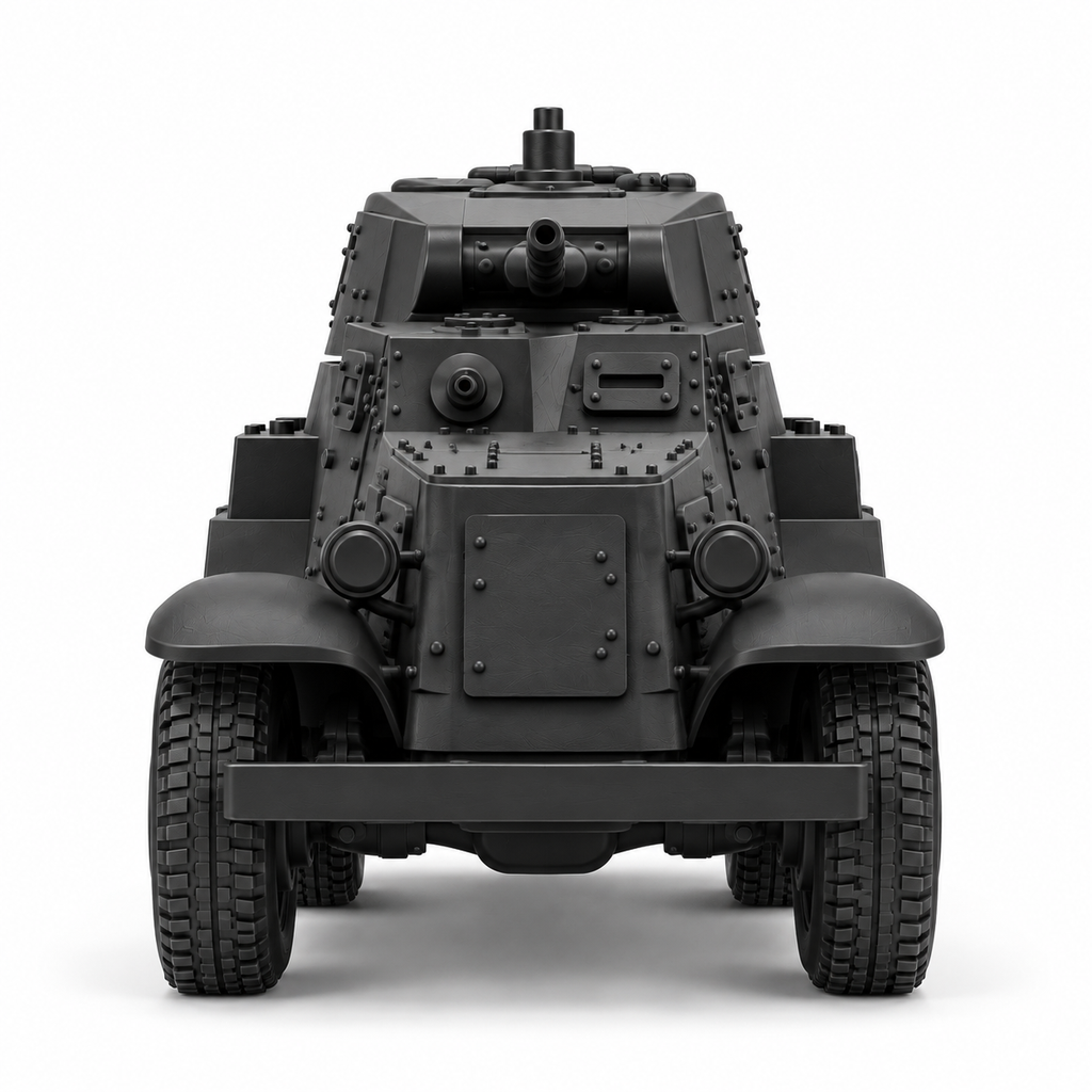 SSMODEL 1/72 1/144 Beutespahwagen BA10M mit 2c Kw 30 L55 Resin Model Kit TSS0768
