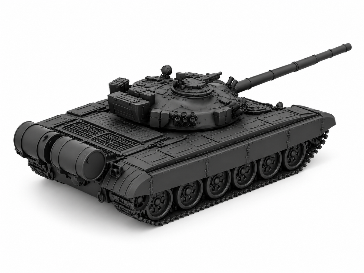 SSMODEL 1/72 1/144 Multi Scale T-72A tank Resin Model Kit TSS0300 — detail view 4