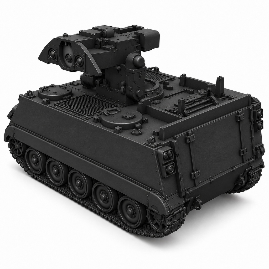 SSMODEL 1/72 1/144 Multi-Scale MM901 ITV US Cold War Vehicle Tank MODEL TSS0223