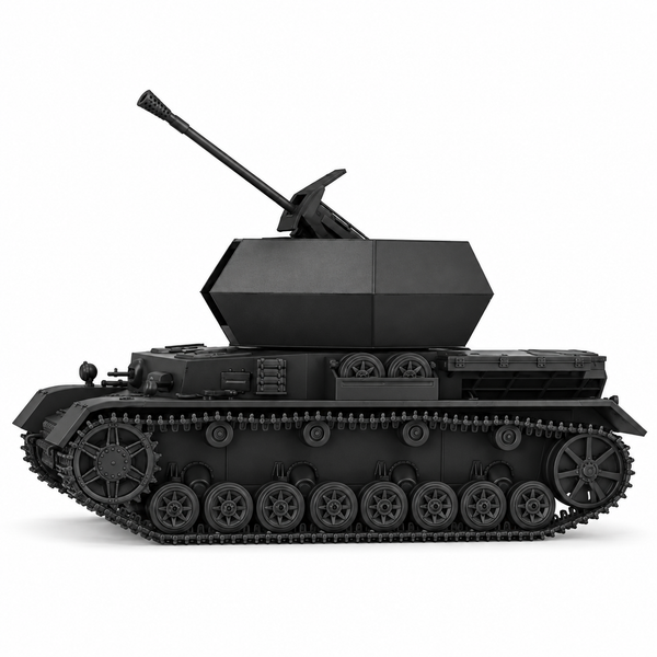 SSMODEL 1/72 1/144 Flakpanzer IV Ostwind 3.7cm Flak 43 Tank Resin MODEL TSS1486
