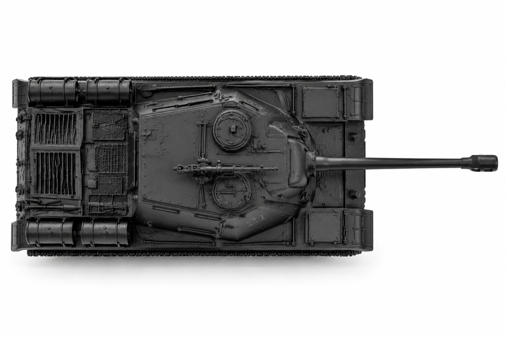 SSMODEL1/72 1/144 Multi Scale WWII Soviet ISU-122s Heavy SPG 122mm Model TSS1260