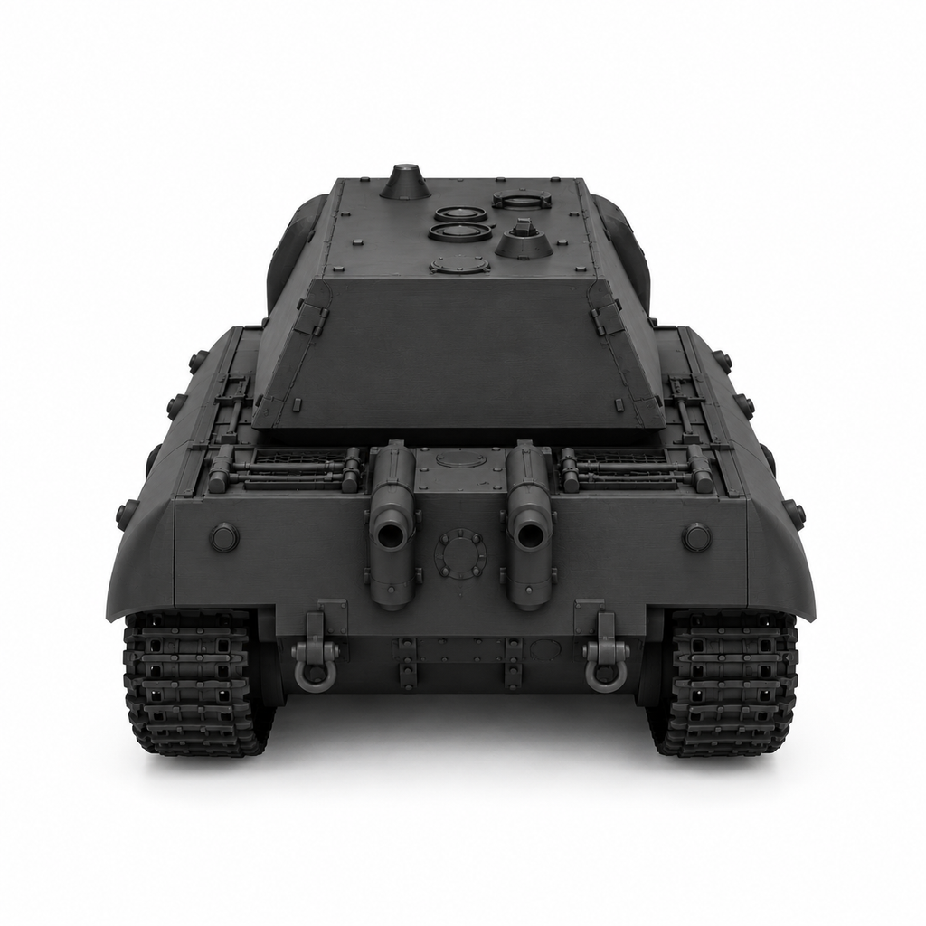 SSMODEL 1/72 1/144 Multi Scale E-100 tank Resin Model Kit TSS0180