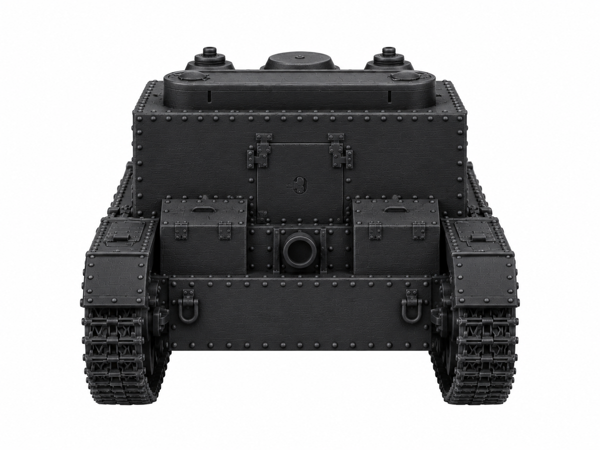 SSMODEL 1/72 1/144 Multi Scale TTs-26 T-26 Fuel tank Resin Model Kit TSS0076 — detail view 4