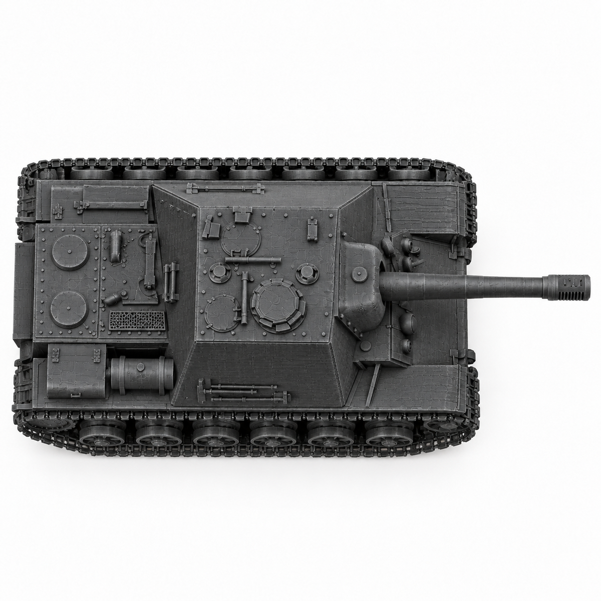 SSMODEL 1/72 1/144 Multi Scale U-18 Soviet experimental tank MODEL kit TSS0122 — detail view 3