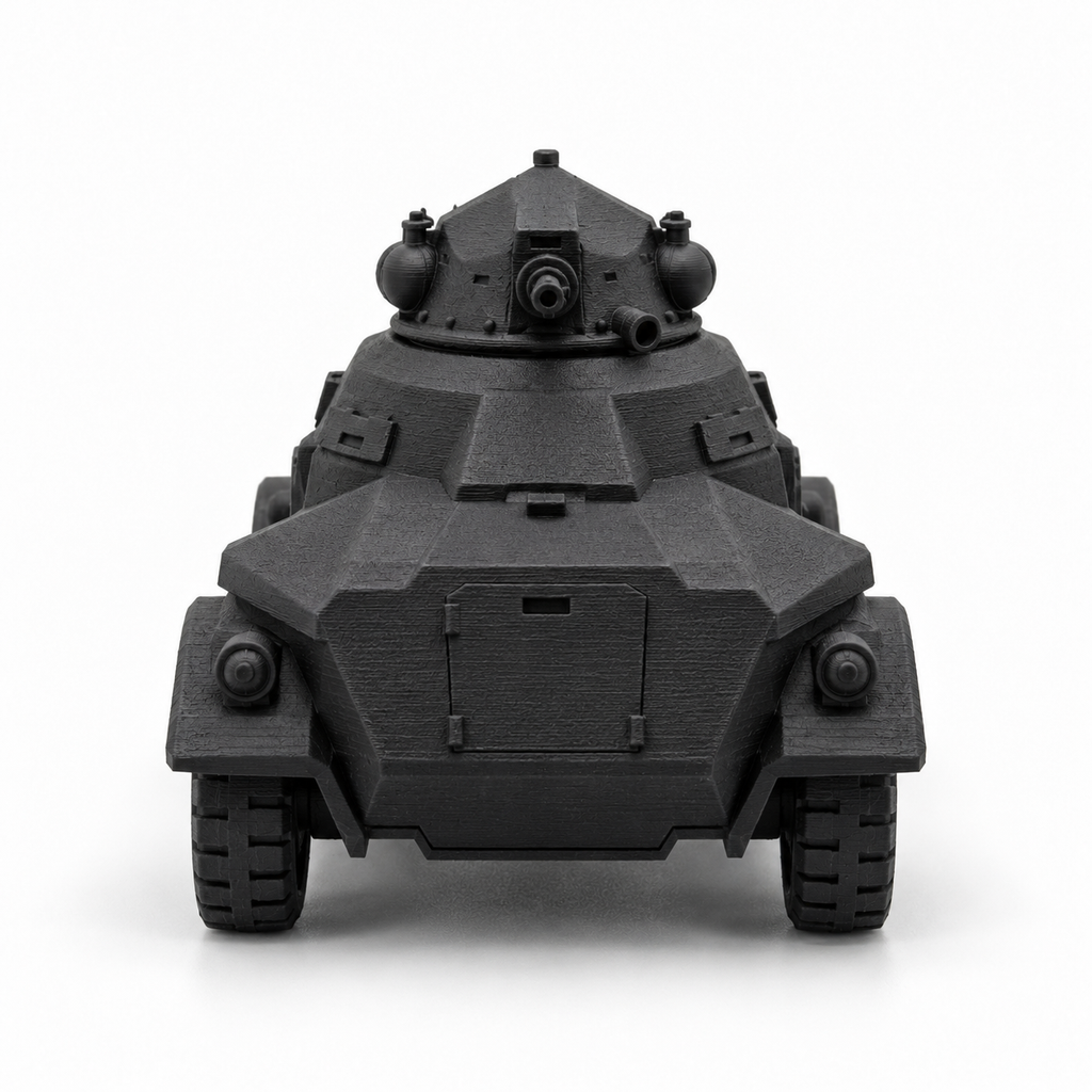 SSMODEL1/72 1/144 WWII Czech PA-III OA vz.27 Armored Car Resin Model Kit TSS1214